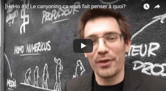 [HeOh #1] Le canyoning ça vous fait penser à quoi?